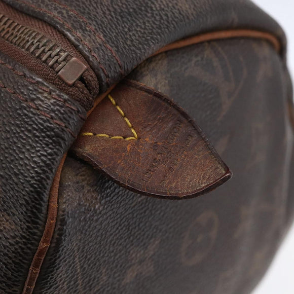 LOUIS VUITTON Monogram Speedy 30 Hand Bag M41526 LV Auth 150175