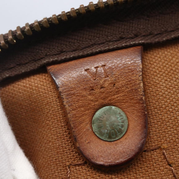 LOUIS VUITTON Monogram Speedy 30 Hand Bag M41526 LV Auth 150175