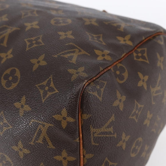 LOUIS VUITTON Monogram Speedy 30 Hand Bag M41526 LV Auth 150176