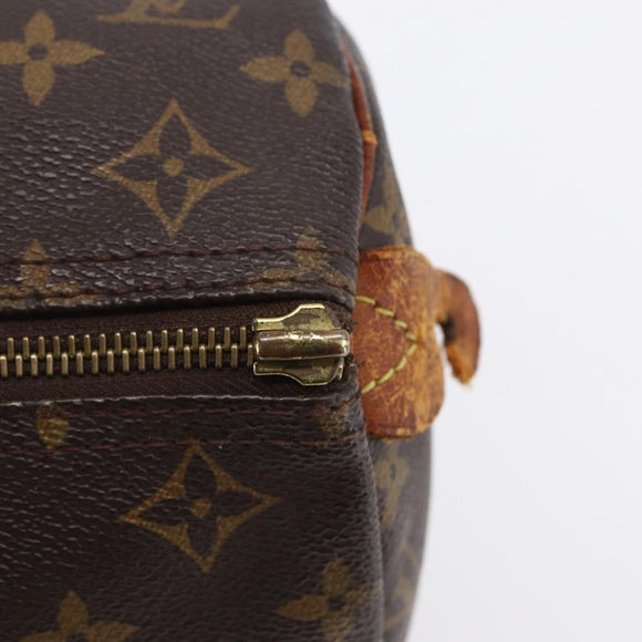 LOUIS VUITTON Monogram Speedy 30 Hand Bag M41526 LV Auth 150176