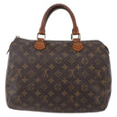 LOUIS VUITTON Monogram Speedy 30 Hand Bag M41526 LV Auth 150176-2