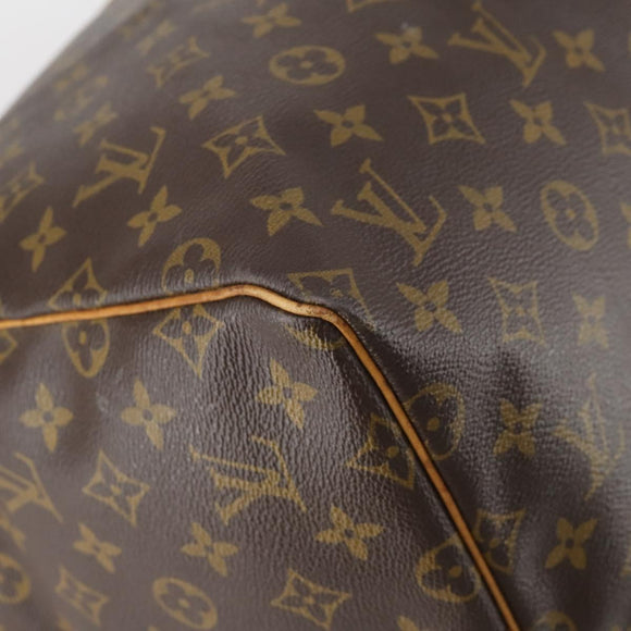 LOUIS VUITTON Monogram Keepall Bandouliere 55 Boston Bag M41414 LV Auth 150183