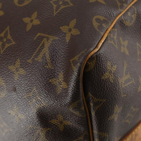 LOUIS VUITTON Monogram Keepall Bandouliere 55 Boston Bag M41414 LV Auth 150183