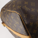 LOUIS VUITTON Monogram Keepall Bandouliere 55 Boston Bag M41414 LV Auth 150183-17