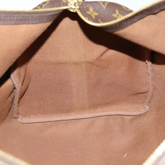 LOUIS VUITTON Monogram Keepall Bandouliere 55 Boston Bag M41414 LV Auth 150183