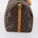 LOUIS VUITTON Monogram Keepall Bandouliere 55 Boston Bag M41414 LV Auth 150183-4