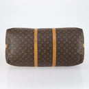 LOUIS VUITTON Monogram Keepall Bandouliere 55 Boston Bag M41414 LV Auth 150183-5