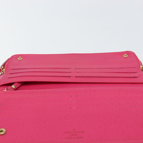 LOUIS VUITTON Multicolor Portefeuille Insolite Wallet Black M60271 Auth 150193