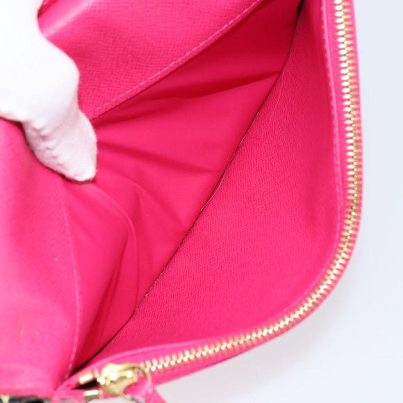 LOUIS VUITTON Multicolor Portefeuille Insolite Wallet Black M60271 Auth 150193