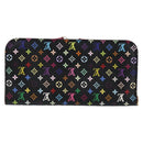 LOUIS VUITTON Multicolor Portefeuille Insolite Wallet Black M60271 Auth 150193-2