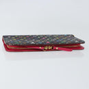 LOUIS VUITTON Multicolor Portefeuille Insolite Wallet Black M60271 Auth 150193-5