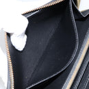 LOUIS VUITTON Damie Payette Zippy Wallet Long Wallet Black N63174 LV Auth 150195-18