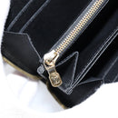 LOUIS VUITTON Damie Payette Zippy Wallet Long Wallet Black N63174 LV Auth 150195-20