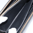 LOUIS VUITTON Damie Payette Zippy Wallet Long Wallet Black N63174 LV Auth 150195-21