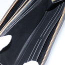 LOUIS VUITTON Damie Payette Zippy Wallet Long Wallet Black N63174 LV Auth 150195-22