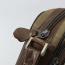 Burberrys Nova Check Shoulder Bag Canvas Beige Gold Auth 150198-16