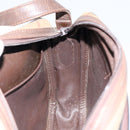 Burberrys Nova Check Shoulder Bag Canvas Beige Gold Auth 150198-18