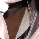 Burberrys Nova Check Shoulder Bag Canvas Beige Gold Auth 150198-20