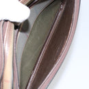 Burberrys Nova Check Shoulder Bag Canvas Beige Gold Auth 150198-21