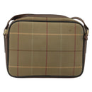 Burberrys Nova Check Shoulder Bag Canvas Beige Gold Auth 150198-3