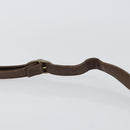 Burberrys Nova Check Shoulder Bag Canvas Beige Gold Auth 150198-8