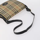 Burberrys Nova Check Shoulder Bag Canvas Leather 3 Set Beige Auth 150206-6