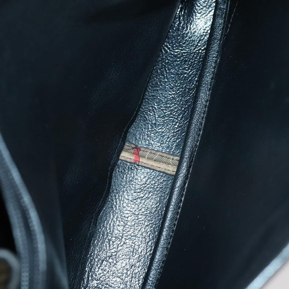 Burberrys Nova Check Shoulder Bag Canvas Leather 3 Set Beige Auth 150206