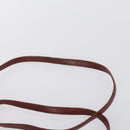 CARTIER Hermes Celine Bag Canvas Leather 3 Set Black Bordeaux Auth 150207-13