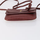 CARTIER Hermes Celine Bag Canvas Leather 3 Set Black Bordeaux Auth 150207-14