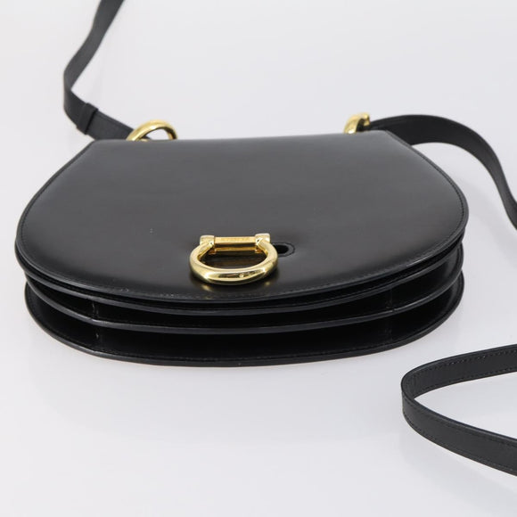 CARTIER Hermes Celine Bag Canvas Leather 3 Set Black Bordeaux Auth 150207