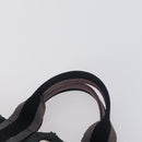 CARTIER Hermes Celine Bag Canvas Leather 3 Set Black Bordeaux Auth 150207-6