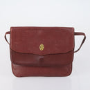 CARTIER Hermes Celine Bag Canvas Leather 3 Set Black Bordeaux Auth 150207-9