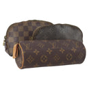 LOUIS VUITTON Monogram Pouch 3 Set LV Auth 150208-1