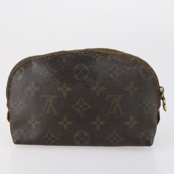 LOUIS VUITTON Monogram Pouch 3 Set LV Auth 150208