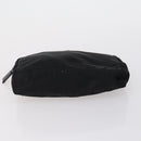 PRADA Pouch Nylon 2 Set Black Blue Auth 150209-6
