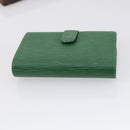 LOUIS VUITTON Monogram Epi Wallet 3 Set Green LV Auth 150210-6