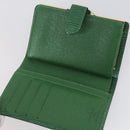 LOUIS VUITTON Monogram Epi Wallet 3 Set Green LV Auth 150210-7
