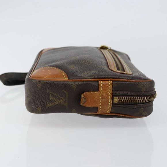 LOUIS VUITTON Monogram Marly Dragonne GM Clutch Bag M51825 LV Auth 150235