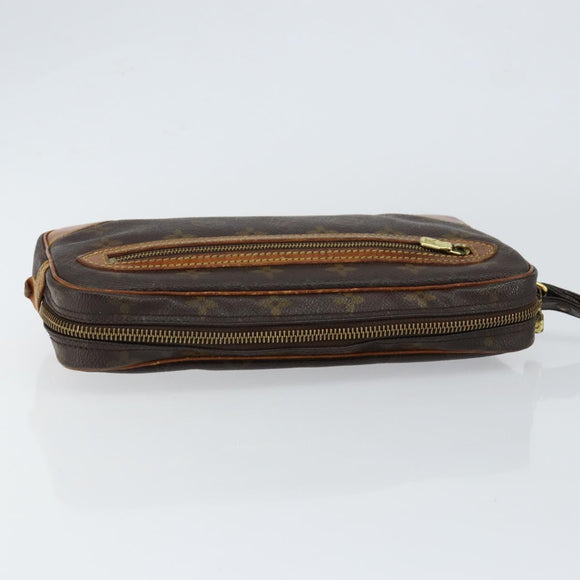 LOUIS VUITTON Monogram Marly Dragonne GM Clutch Bag M51825 LV Auth 150235