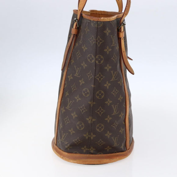 LOUIS VUITTON Monogram Bucket GM Shoulder Bag Vintage M42236 LV Auth 150237