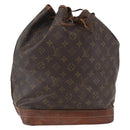 LOUIS VUITTON Monogram Noe Shoulder Bag M42224 LV Auth 150239-1