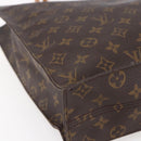 LOUIS VUITTON Monogram Sac Plat Hand Bag M51140 LV Auth 150241-14