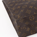 LOUIS VUITTON Monogram Sac Plat Hand Bag M51140 LV Auth 150241-16