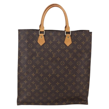 LOUIS VUITTON Monogram Sac Plat Hand Bag M51140 LV Auth 150241 - 0