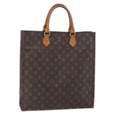 LOUIS VUITTON Monogram Sac Plat Hand Bag M51140 LV Auth 150242-1