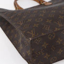 LOUIS VUITTON Monogram Sac Plat Hand Bag M51140 LV Auth 150242-14