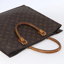 LOUIS VUITTON Monogram Sac Plat Hand Bag M51140 LV Auth 150242-6