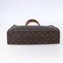 LOUIS VUITTON Monogram Sac Plat Hand Bag M51140 LV Auth 150242-5