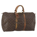 LOUIS VUITTON Monogram Keepall 50 Boston Bag M41426 LV Auth 150243-1