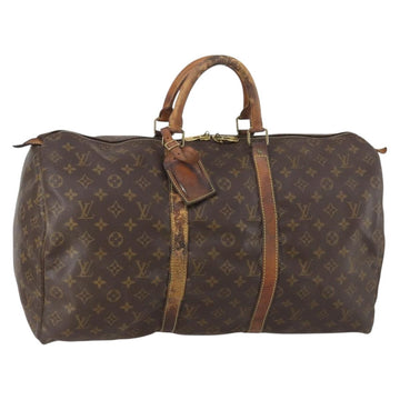 LOUIS VUITTON Monogram Keepall 50 Boston Bag M41426 LV Auth 150243